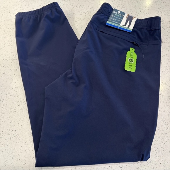 Soybu Men's Woven Jogger Pants, Blue, Size L, New with Tags - Picture 5 of 12